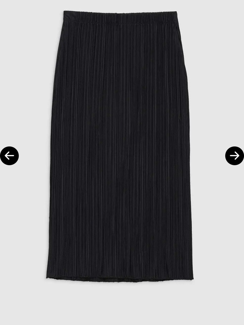 Anine bing yara skirt in black